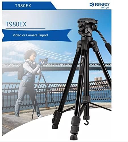 Benro T980EX Photo And Video Tripod With Fluid Head Benro T980EX Photo And Video Tripod With Fluid Head